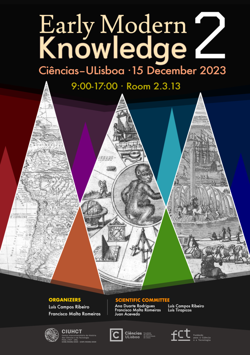 Cartaz do evento (inclui título/data/local, logótipos das entidades organizadoras e mosaico de mapas e ilustrações antigas)