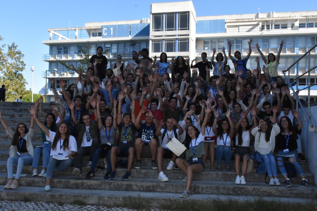 Alunos que frequentaram o Ser Cientista 2018.
